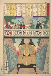 Guida ferroviaria per il viaggiatore solitario, XIX secolo.