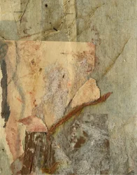 Astrazione su carta invecchiata