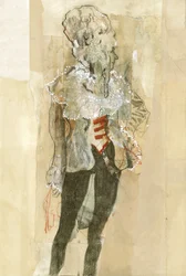 Elegante figura barocca