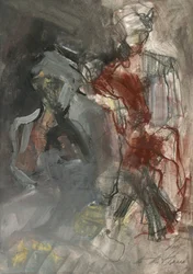 Figure rosse espressive