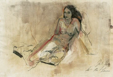 Studio di nudo sdraiato