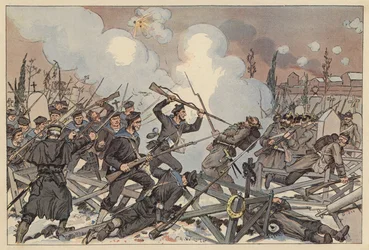 Battaglia di Le Bourget, Assedio di Parigi, guerra franco-prussiana