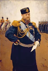 Ritratto dello zar Alessandro III, 1900