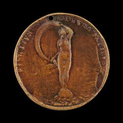 Fortuna con un velo [retro], 1584