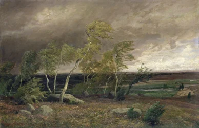 La brughiera in una tempesta