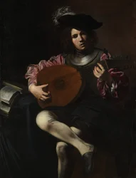 Suonatore di liuto, ca. 1625-26