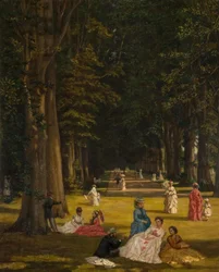 Il viale, Wildernesse, Kent, 1900
