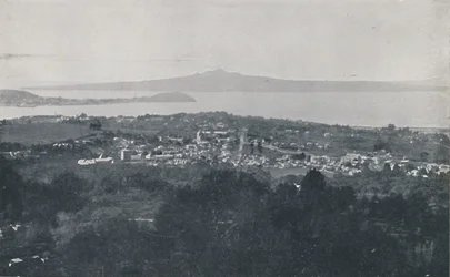 Porto di Auckland, 1924