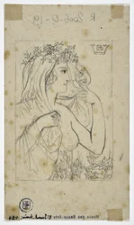 Profilo di donna (disegno)
