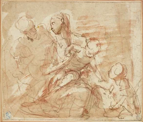 Sacra Famiglia con il Bambino San Giovanni