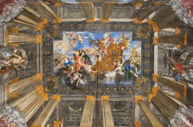 Il Carro del Sole, soffitto della Sala del Tempo Carro