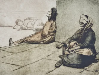 Mendicanti napoletani (disegno)
