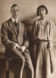 Lady Elizabeth Bowes Lyon e il Duca di York all