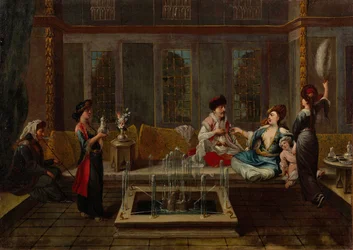 La conversazione, 1730s