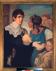 La chiromanzia, Autoritratto