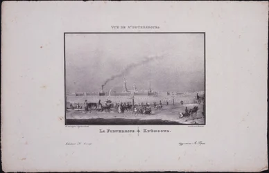Vedute di San Pietroburgo. La fortezza di Pietro e Paolo, 1833