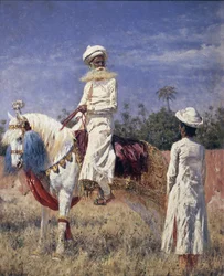 Un cavaliere a Jaipur, 1881