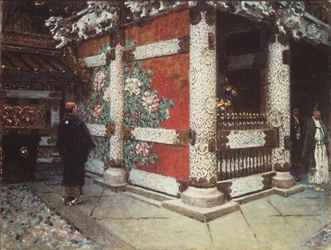 Il santuario shintoista a Nikko, 1903