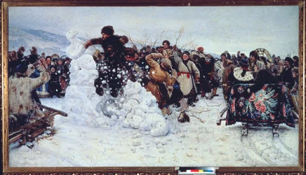 Tempesta della fortezza di neve