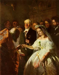 Il matrimonio diseguale, 1862, 1965