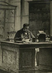 Ritratto del filologo e editore Nikolai Ivanovich Grech 1787-1867