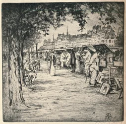 Lungo il molo, 1915
