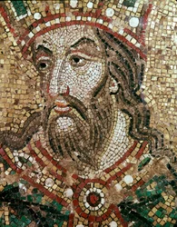 Testa di un re (dettaglio)