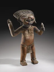 Effigie del ragazzo che ride, 600-900 d.C.