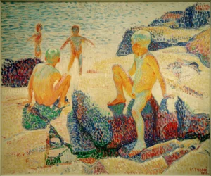 Ragazzi che fanno il bagno