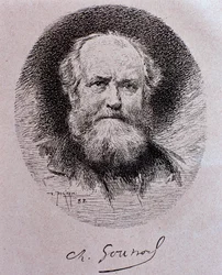 Ritratto di Charles Gounod (disegno)