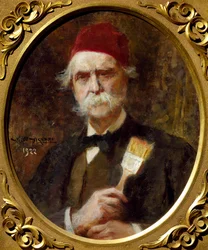 Autoritratto di Vespasiano Bignami