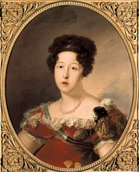Dona Maria Isabel de Braganza. Ritratto di Maria Isabella del Portogallo (o Maria Isabella di Braganza)