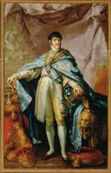 Ferdinando VII di Spagna (olio su tela)