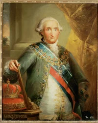 Re Carlos IV (dipinto su tela)