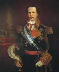 Ritratto di Francisco de Asis de Borbon. 1848