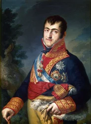Ritratto di Re Ferdinando VII di Spagna, 1814-1815