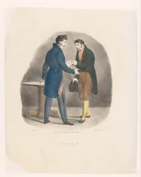 Giovane uomo riceve una lettera