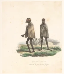 Abbigliamento degli abitanti di King George Sound (Australia Occidentale)