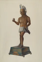 Indiano del Negozio di Sigari