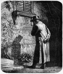 Jean Valjean, illustrazione del romanzo "I Miserabili" di Victor Hugo (4a parte: L