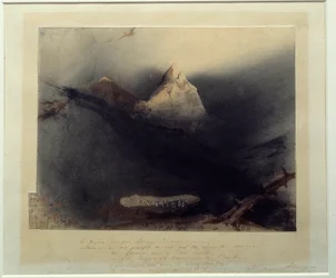 La montagna dei miti, 1839, Parigi, Maison Victor Hugo