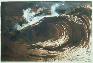 Ma destinee ... (penna, lavaggio e gouache)