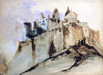 Il castello di Vianden, 1871