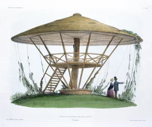 Il parasole di Robinson, Parc de la Motte, Borgogna, da 