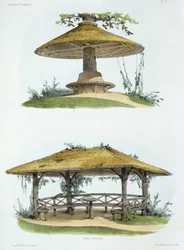 Panchine rustiche, da 