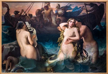 Ulisse e le sirene, prima del 1848 (olio su tela)