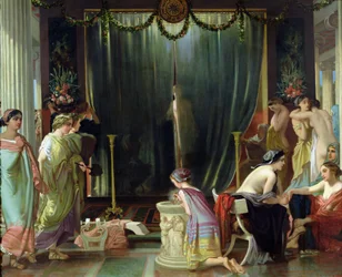 Zeusi sceglie un modello per Elena