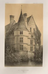 Architettura Pittoresca o Monumenti del XV e XVI Secolo: Castelli di Francia del XV e XVI Secolo: Tav. 68, Le Plessis-Bas (Aisne)