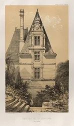 Architettura Pittoresca o Monumenti del XV e XVI Secolo: Castelli di Francia del XV e XVI Secolo: Tav. 37, Castello di La Ranciere (Maine et Loire)