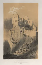 Pl. 30, Chateau De Crussol Drome, 1860